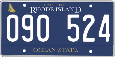 RI license plate 090524