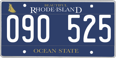 RI license plate 090525