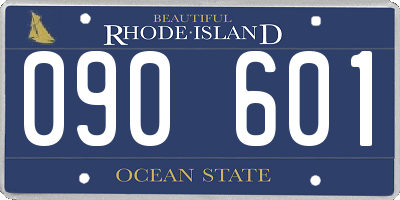 RI license plate 090601