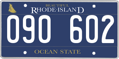 RI license plate 090602