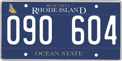 RI license plate 090604