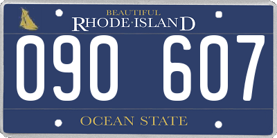 RI license plate 090607