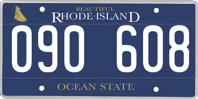 RI license plate 090608