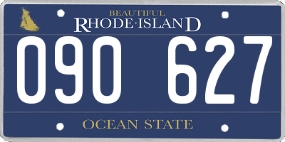 RI license plate 090627