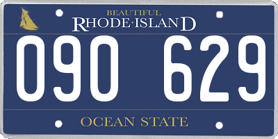 RI license plate 090629