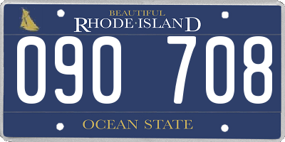 RI license plate 090708