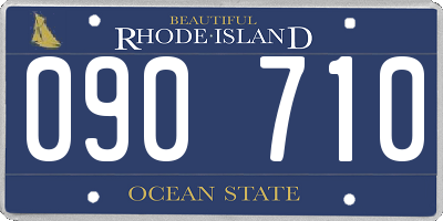 RI license plate 090710