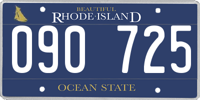 RI license plate 090725