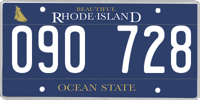 RI license plate 090728