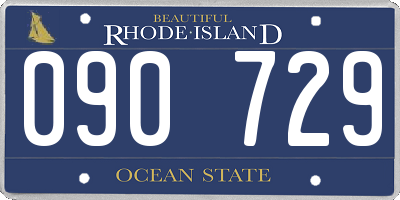 RI license plate 090729