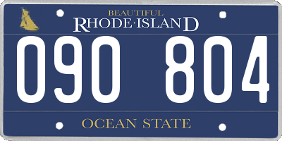 RI license plate 090804