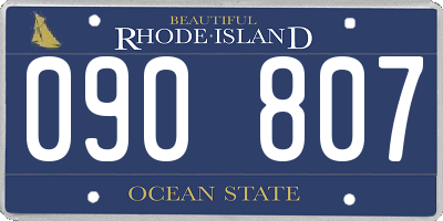 RI license plate 090807