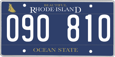 RI license plate 090810