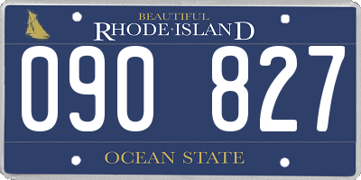 RI license plate 090827