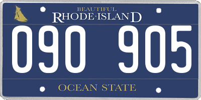 RI license plate 090905