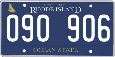 RI license plate 090906