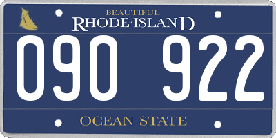 RI license plate 090922