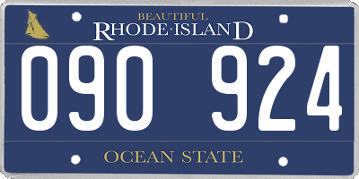 RI license plate 090924