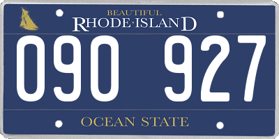 RI license plate 090927