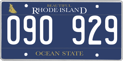RI license plate 090929