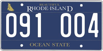 RI license plate 091004