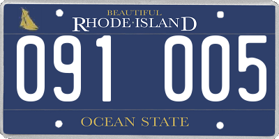 RI license plate 091005