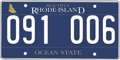 RI license plate 091006