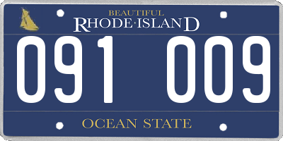 RI license plate 091009