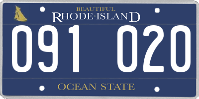 RI license plate 091020