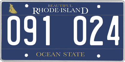 RI license plate 091024