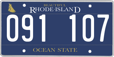 RI license plate 091107
