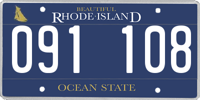 RI license plate 091108