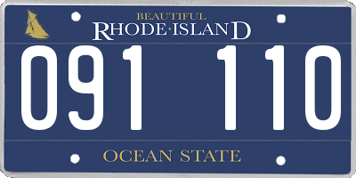 RI license plate 091110