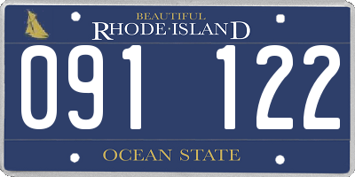 RI license plate 091122