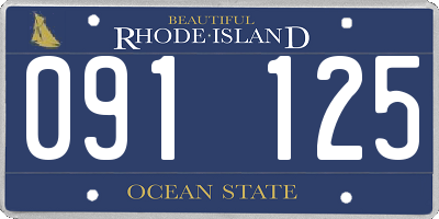 RI license plate 091125