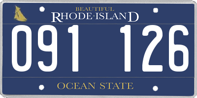 RI license plate 091126