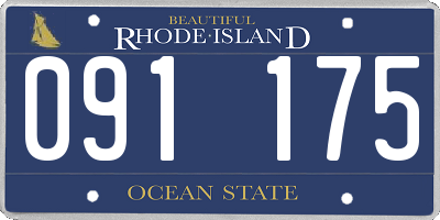 RI license plate 091175