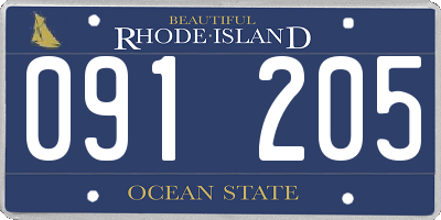 RI license plate 091205