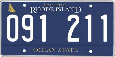 RI license plate 091211