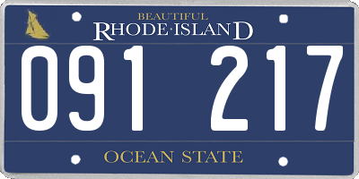 RI license plate 091217