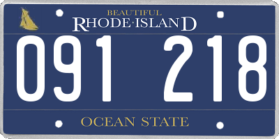 RI license plate 091218