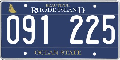 RI license plate 091225
