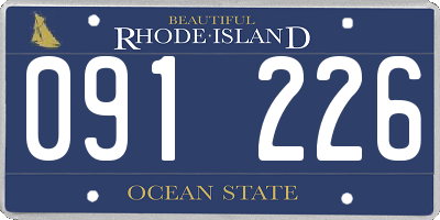 RI license plate 091226