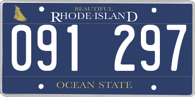 RI license plate 091297