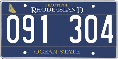 RI license plate 091304