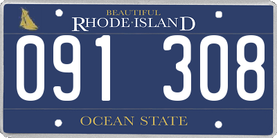 RI license plate 091308