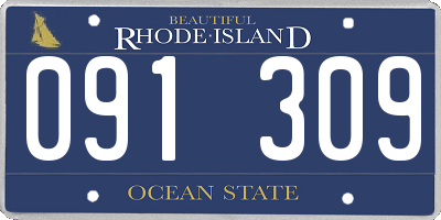 RI license plate 091309