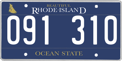 RI license plate 091310