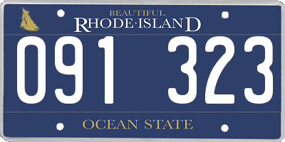 RI license plate 091323