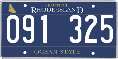RI license plate 091325